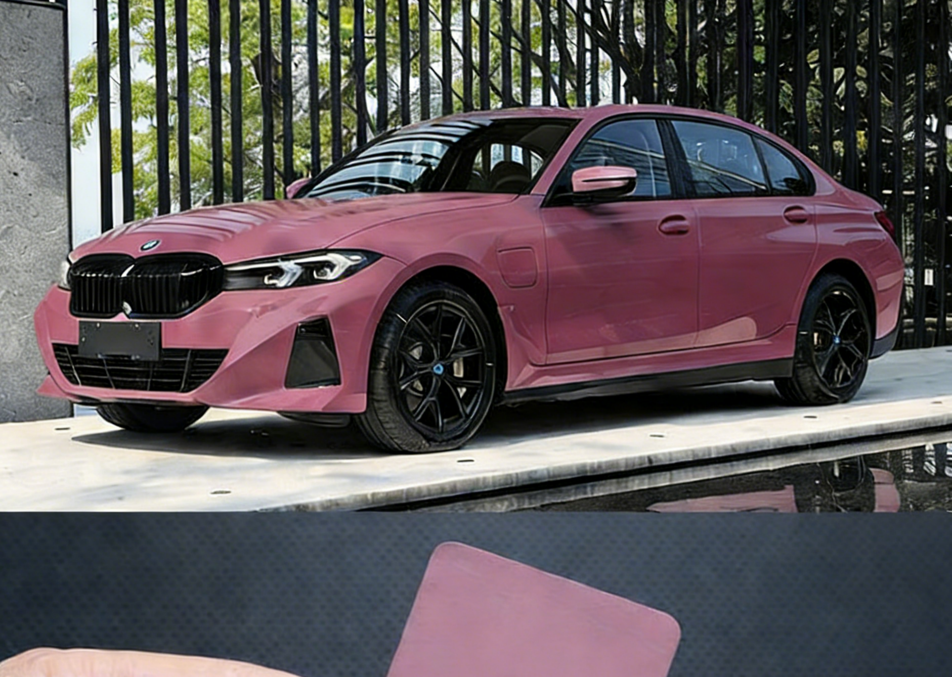 Automotive Pink Color Change Car Wrap Film for Vehicle Exterior Customization and Paint Preservation for Car
