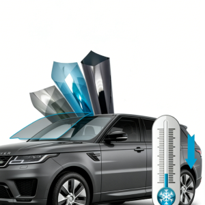 10 Year Warranty Anti-scratch Tinted Window Film Unidirectional Privacy Film  Side Windshield Window Film for Car