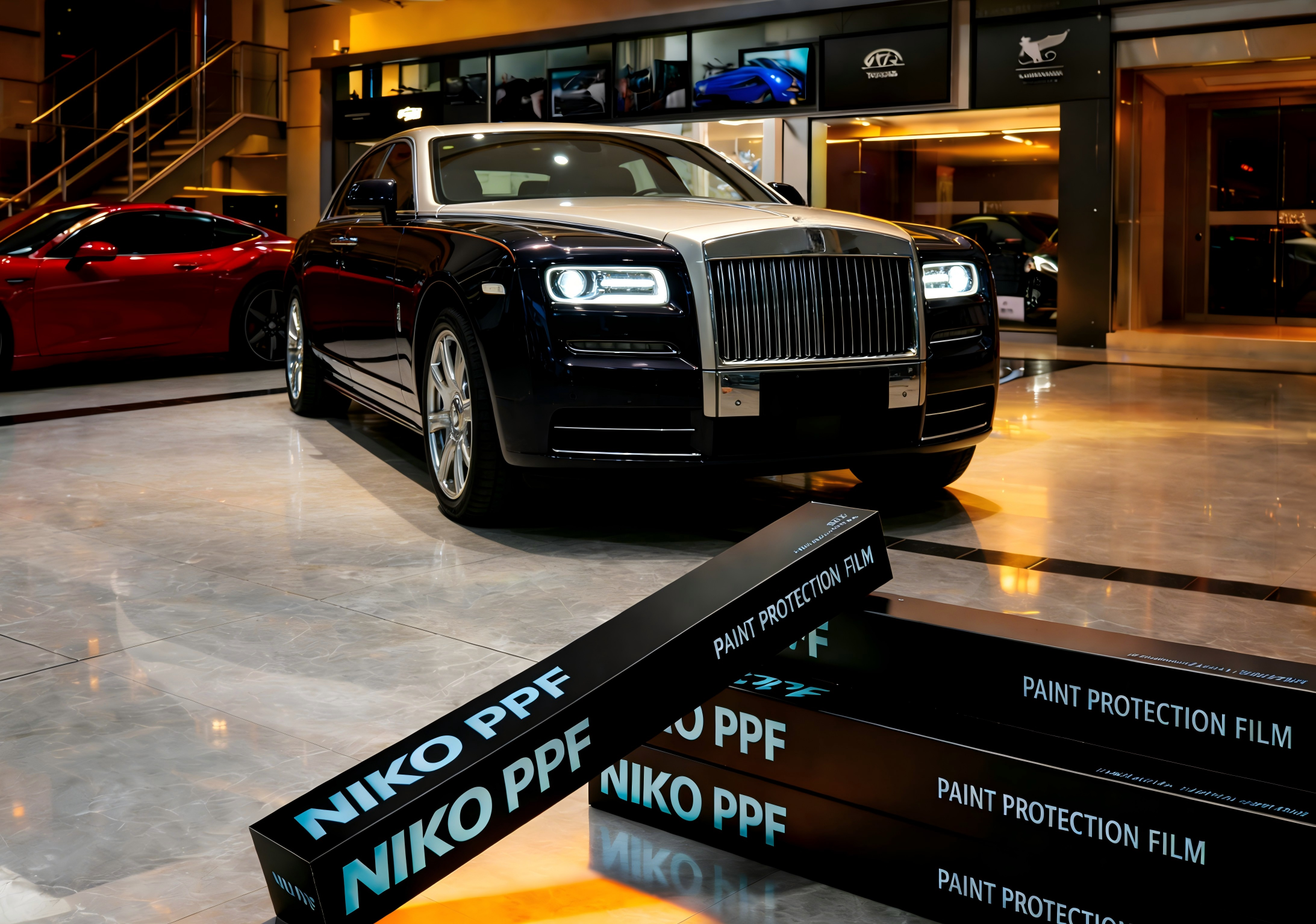 Paint Protection Film Anti-Fading PPF Matte Car Wrap TPU Vinyl Wrap Roll for Car