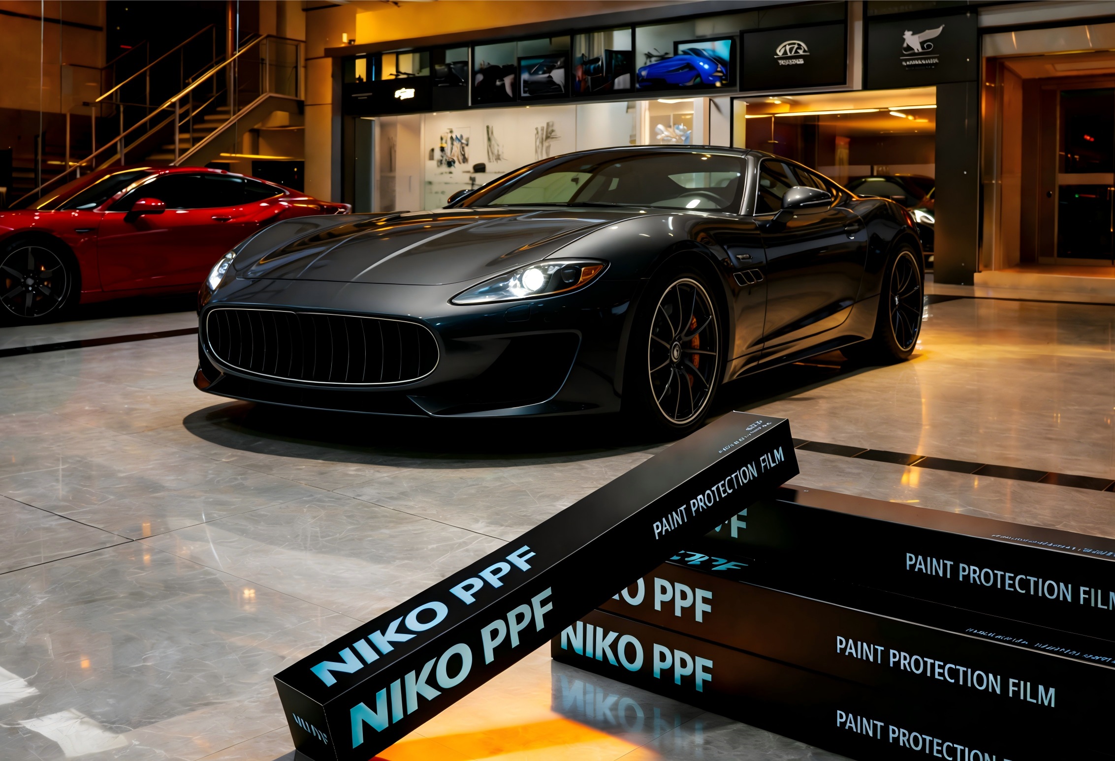 Matte TPU Paint Protection Film Anti-Scratch PPF for Automotive Exterior Protection for Car