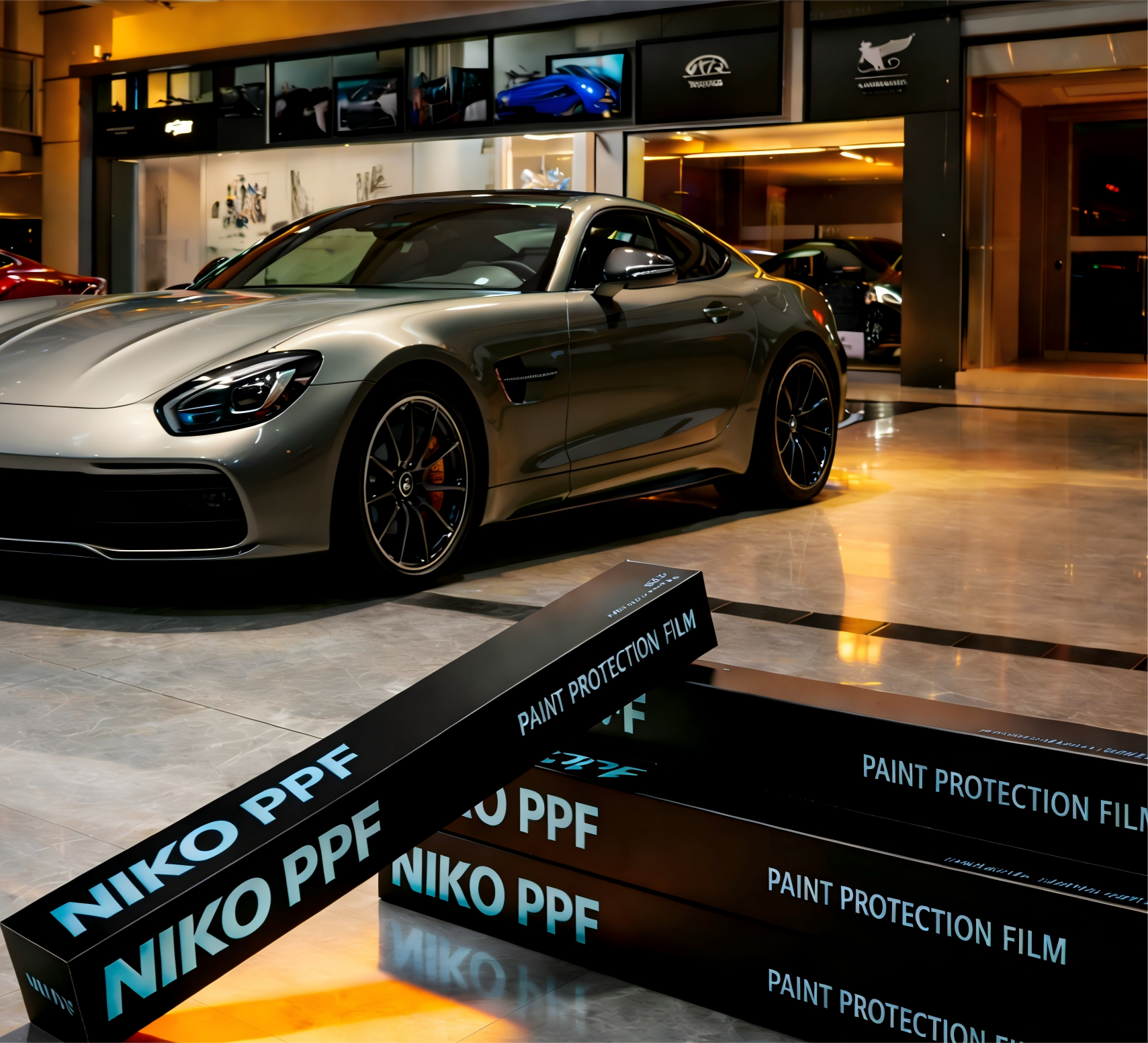 Gloss Finish TPU PPF for Long-Term Anti-Yellowing Car Paint Protection Film for Car